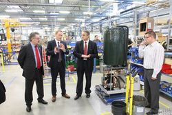 Waldemar Pawlak odwiedził Danfoss