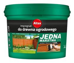 Altax Impregnat do drewna ogrodowego JEDNA WARSTWA
