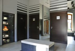 Toaleta Geberit w Muzeum Zamoyskich w Kozłówce