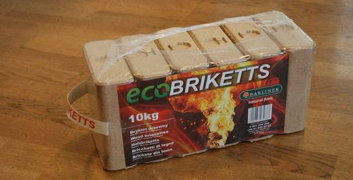 Brykiet kominkowy ECOBRIKETTS z Barlinka