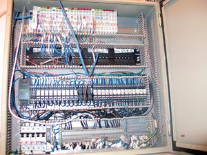 Jedna z trzech rozdzielnic