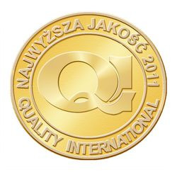 Złote Godło Quality International dla okna DDF-92 firmy Dako