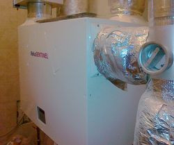 Centrala wentylacyjna z przeciwprądowym wymiennikiem ciepła