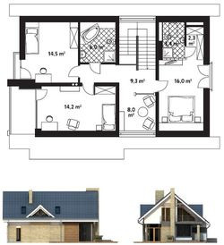 Projekt Amber - Plan poddasza