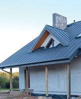  Komin z kamienną okładziną