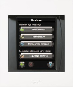 Panel sterujący pracą pompy ciepła &#8211; Danfoss Link&#8482;