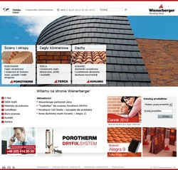 Odświeżona witryna wienerberger.pl