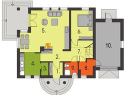 Projekt Agarka: plan parteru