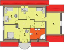 Projekt Agarka: plan poddasza