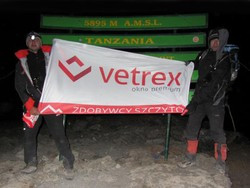 Vetrex zdobywa Kilimandżaro