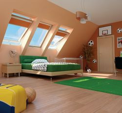 Pomieszczenia z dużymi przeszkleniami oraz z oknami dachowymi są szczególnie podatne na przegrzanie. Okna są tu ważniejsze niż izolacyjność ścian