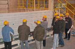 Zwiedzanie zakładu produkcyjnego YTONG w Pile