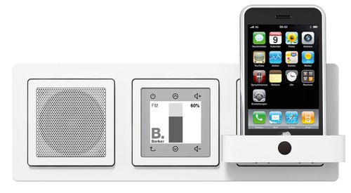 Radio Berkera do montażu podtynkowego