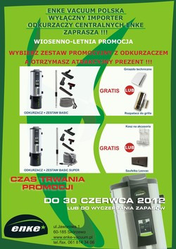Promocja na odkurzacze centralne