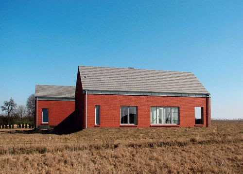 Widok elewacji zachodniej