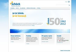 Nowa odsłona strony internetowej firmy Schöck