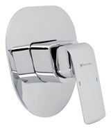 Bateria natryskowa podtynkowa z serii Kvadro 