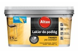 Altax Lakier do podłóg TWARDY DIAMENT – bielony, dąb, brąz i palisander.