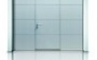 Brama sekcyjna Euro Normstahl Entrematic z drzwiami wewnętrznymi Easy-Step