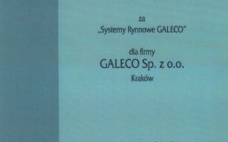 Galeco uhonorowane EUROMARKĄ