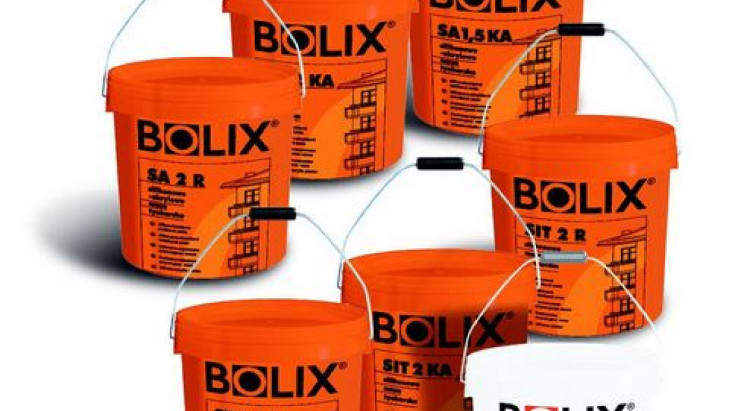 Nowe tynki silikonowe marki BOLIX