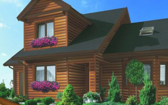 Jak z drewnianych bali