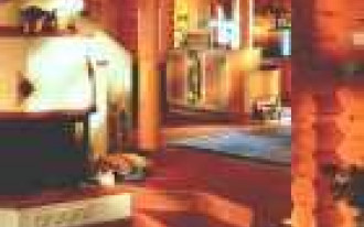 Ognisko rozpalone w domu