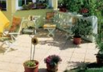 Salon na powietrzu. Budowa i wykończenie tarasu.