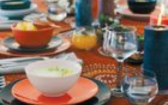 Stół pięknie zastawiony