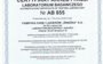 Laboratorium Śnieżki akredytowane