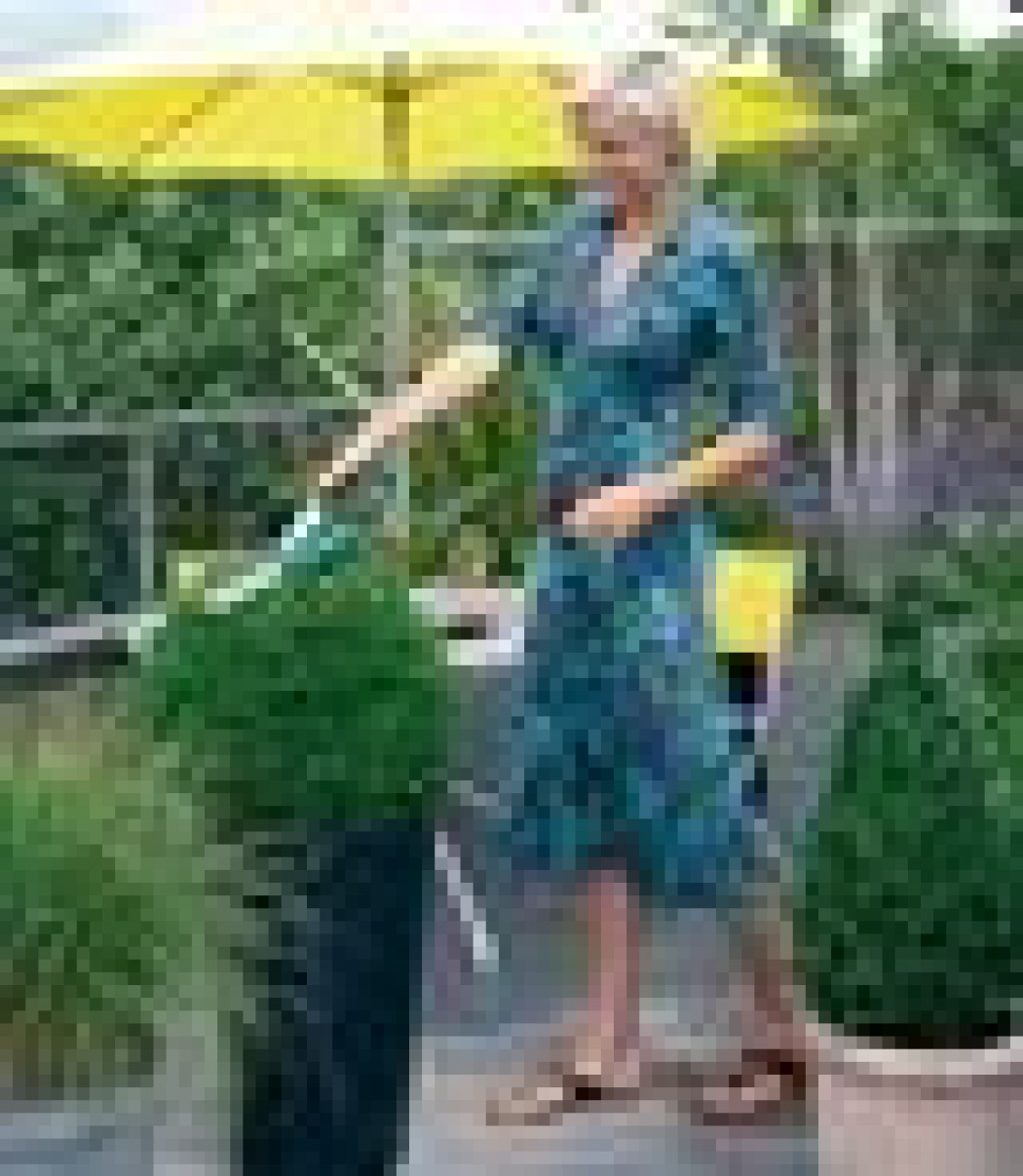 Roślinne rzeźby ogrodowe