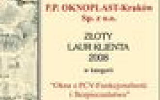 Oknoplast-Kraków zdobył Złoty Laur
