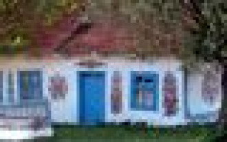 Dom w malwy malowany