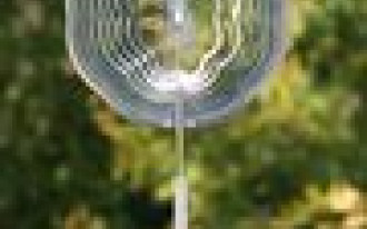 Wietrzne dekoracje ogrodowe