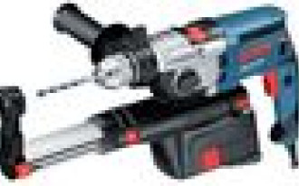 Wiertarka udarowa z odsysaniem pyłu