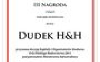 Dudek laureatem V edycji Orły Polskiego Budownictwa