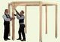 Drewniana altana ogrodowa