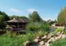 Fińska kota i chata rybaka