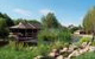 Fińska kota i chata rybaka