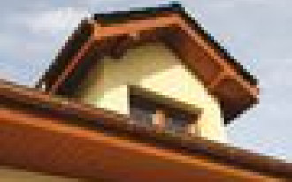 Podbitka dachowa i panel elewacyjny firmy Plastivan