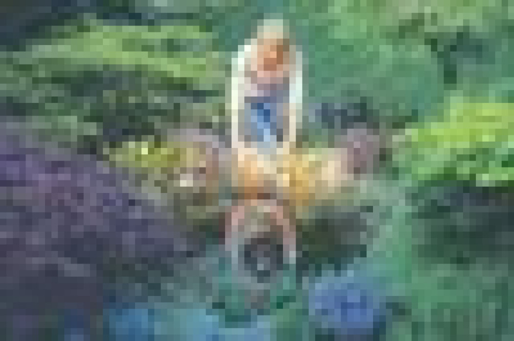 Światło i woda po zmierzchu