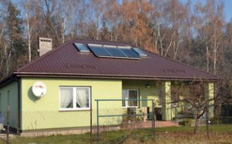 Kolektory próżniowe na lato i zimę