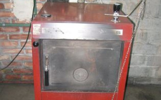 Kocioł żeliwny bez zasobnika paliwa