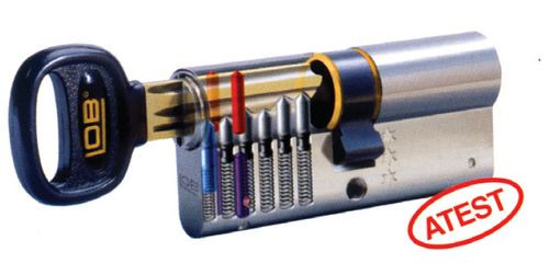 Zamek z antywłamaniową wkładką