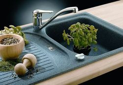 Zlewozmywak z kompozytu