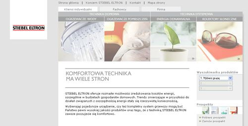 STIEBEL ELTRON 1 września oficjalnie uruchomił nową stronę internetową