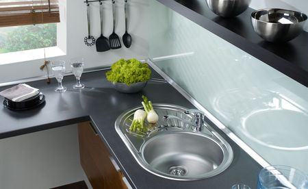 Zlewozmywak Fiesta oraz bateria zlewozmywakowa Chili 