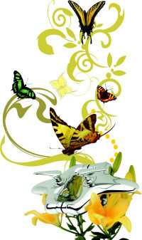 Butterfly w łazience i kuchni