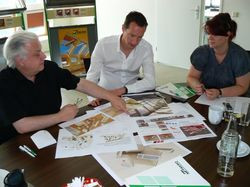 D.Rebois (Ecole d&#39;Architecture), M.Glaudemans (Fontys), S.Sujew (FAKRO PL)