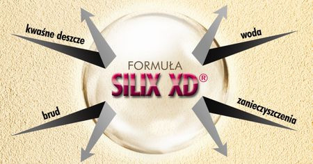 Nanosilikonowa farba elewacyjna CT 49 Silix XD